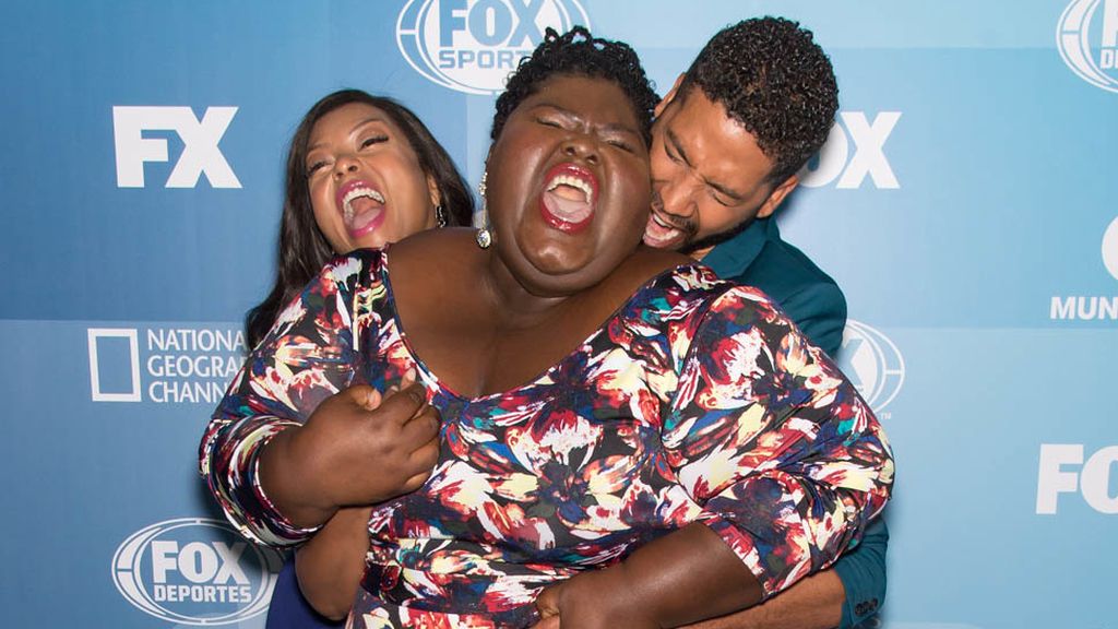 Gabourey Sibide en la presentación de 'Empire'