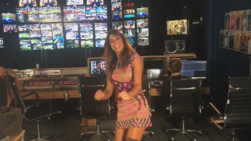 Lara Álvarez nos baila el 'Despacito' tras las cámaras de 'GH' y pide un dueto con Luis Fonsi