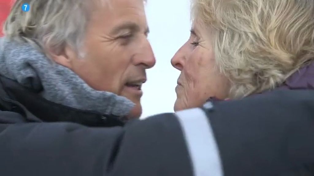 Jesús Calleja y Mercedes, en el Ártico a 40 grados bajo cero: "¡Estoy loca!"