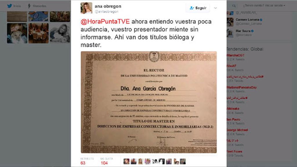 Título Ana Obregón