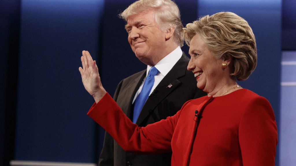 Trump y Clinton, debate presidencial