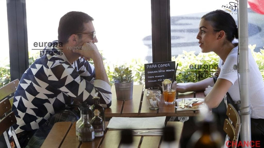 Miguel Ángel Silvestre y la novia de Ronaldo, juntos