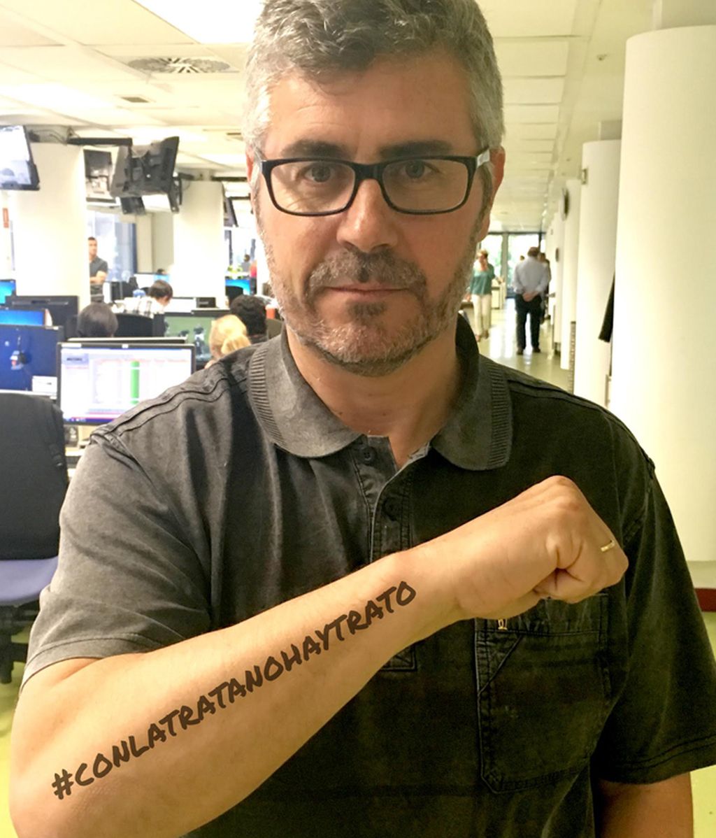 Miguel Ángel Oliver en contra de la esclavitud sexual