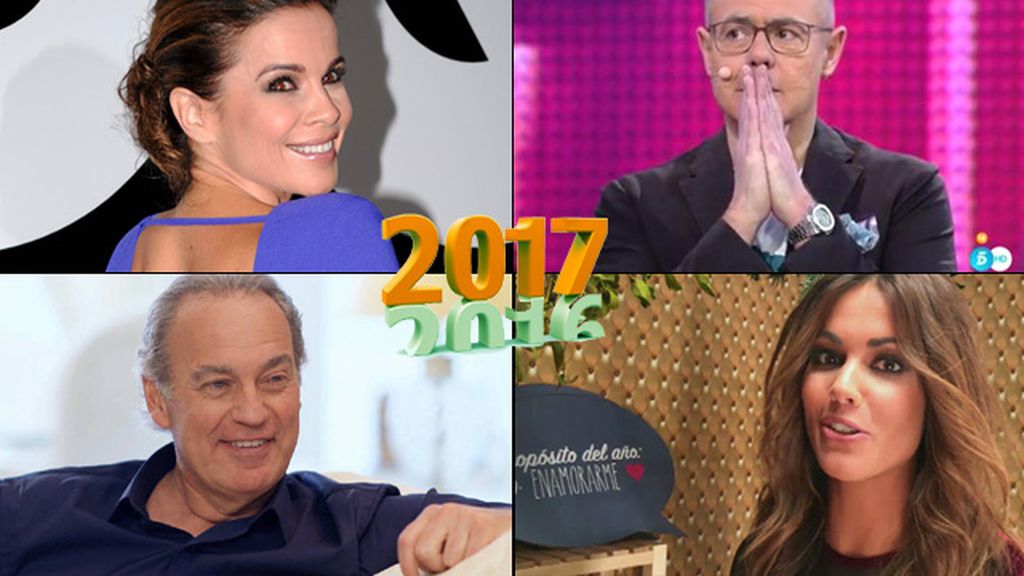 Los famosos de Mediaset nos cuentan sus propósitos personales para 2017