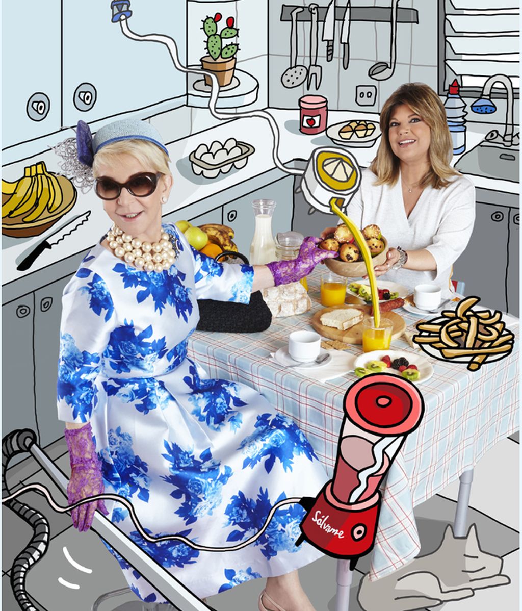 Karmele Marchante y Terelu Campos