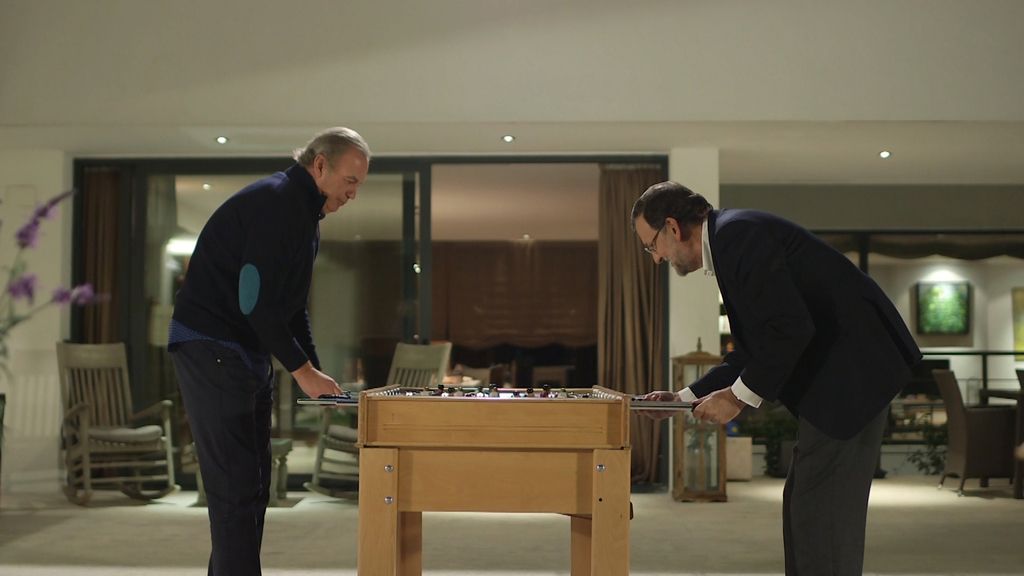 Mariano Rajoy y Bertín Osborne