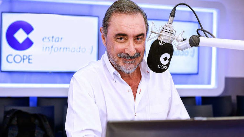 Carlos Herrera en 'Herrera en la onda', en la COPE