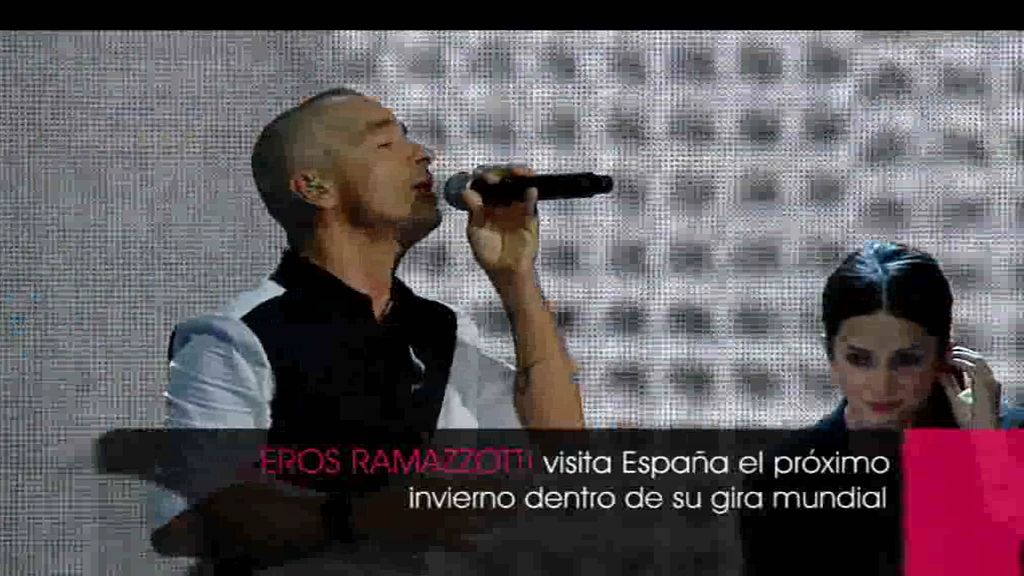 Taquilla Mediaset abre la venta de entradas de la gira de Eros Ramazzotti en España
