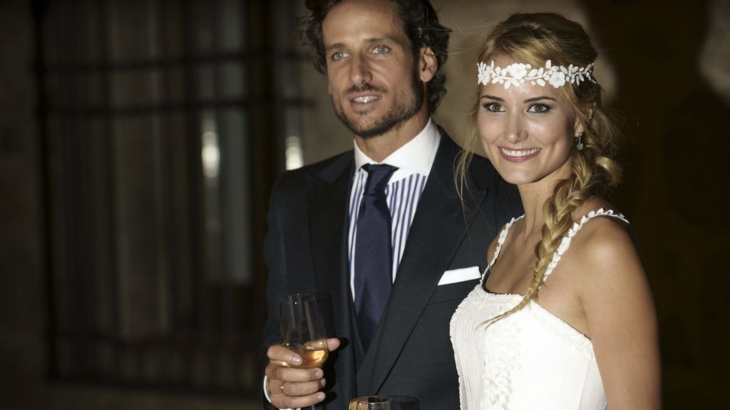 Feliciano López y Alba Carrillo