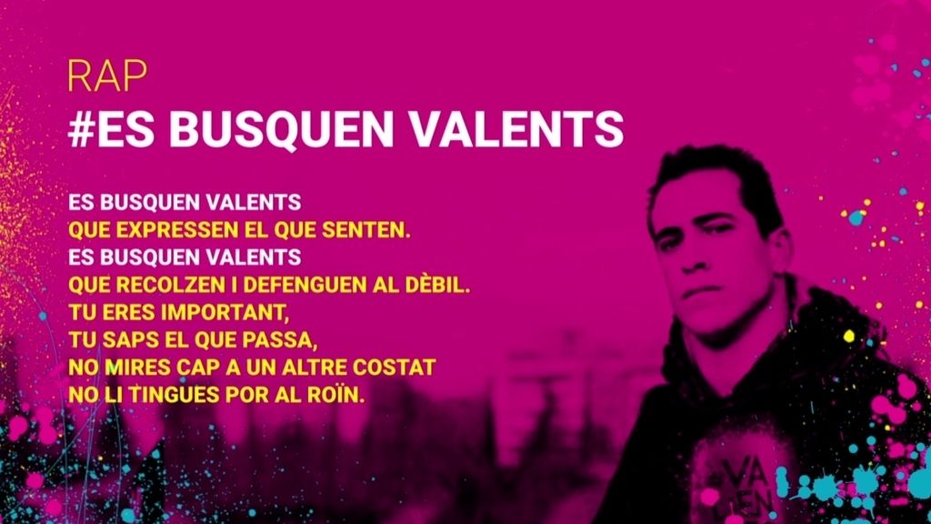 ¡Sigue la letra y canta 'Se buscan #valientes' en valenciano, el rap del momento!