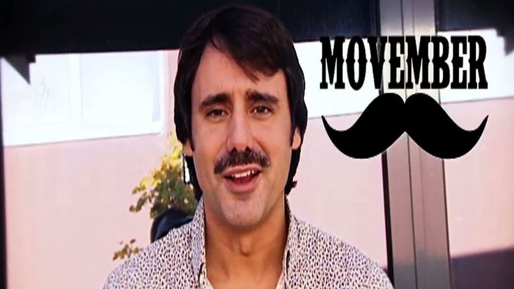 Ion Aramendi desvela la razón por la que ha dejado crecer su bigote: 'MOVEMBER'