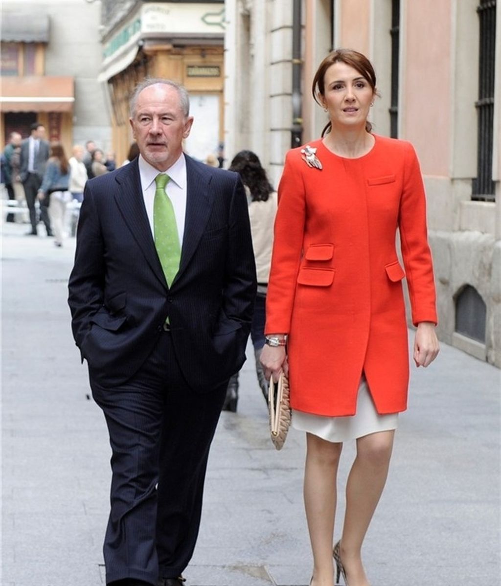 Alicia González y Rodrigo Rato
