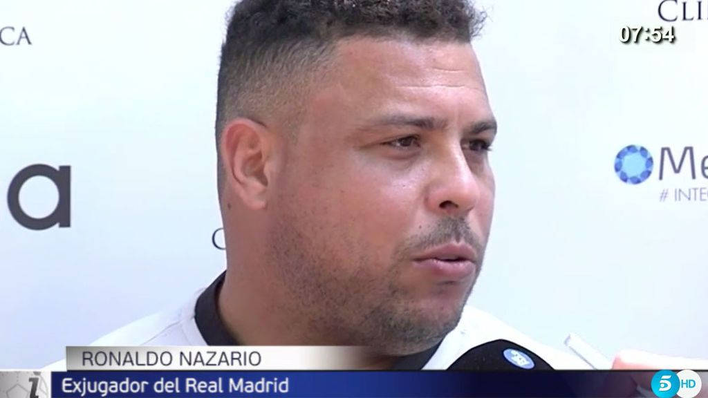 Ronaldo Nazario 'se ofrece' para solucionar el problema de gol del Madrid: "Me pondré en forma"