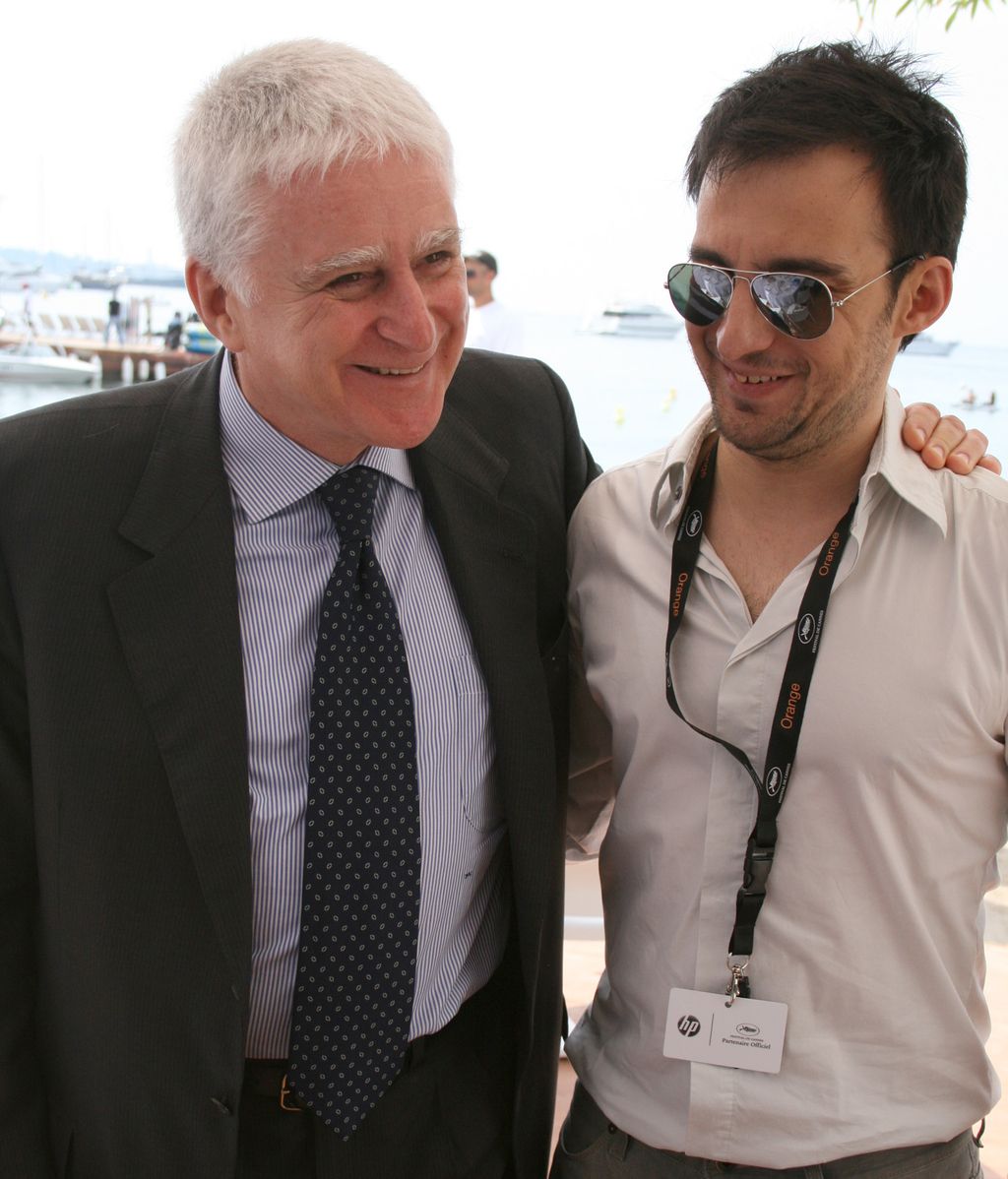 Paolo Vasile y Alejandro Amenabar