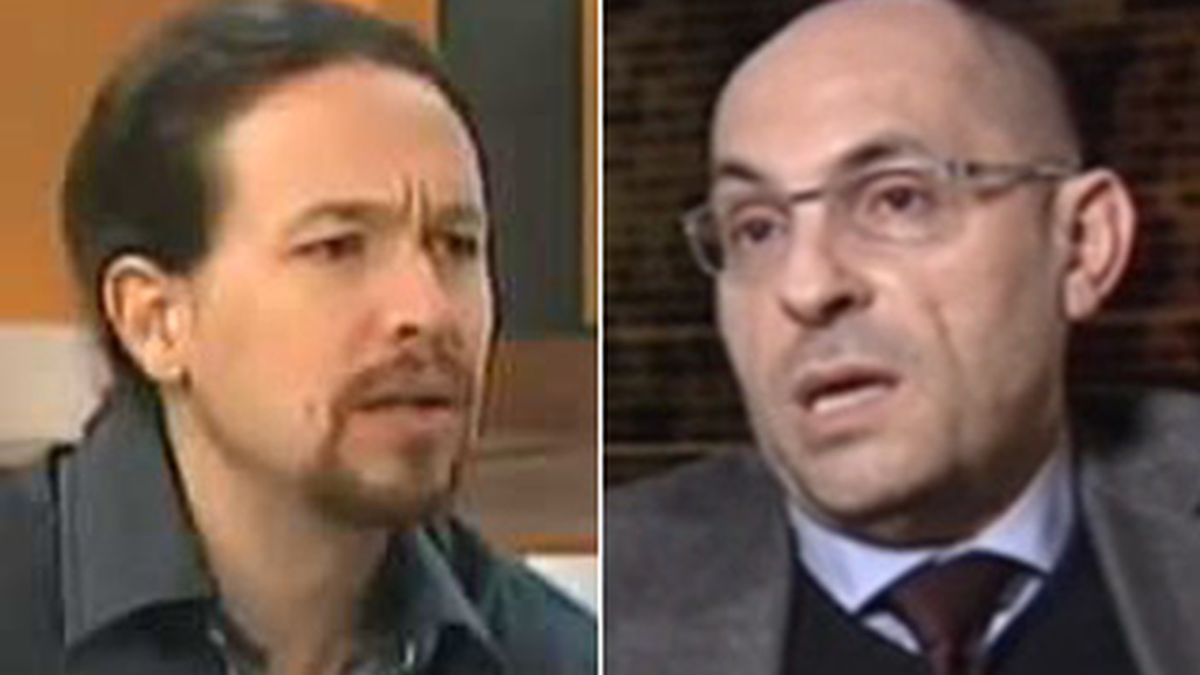 Pablo Iglesias y Elpidio silva