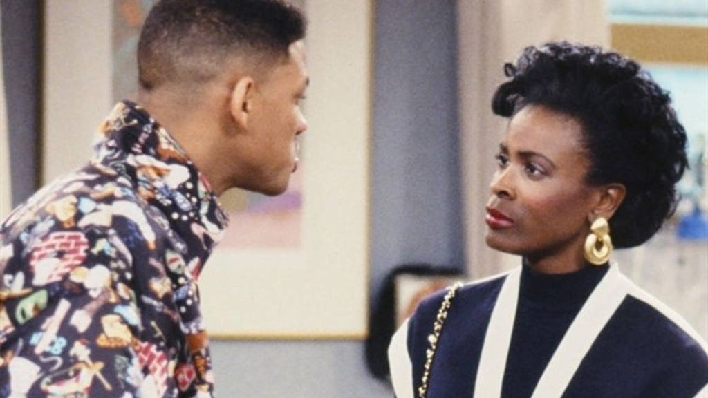 Will Smith y Janet Hubert en 'El príncipe de Bel Air'