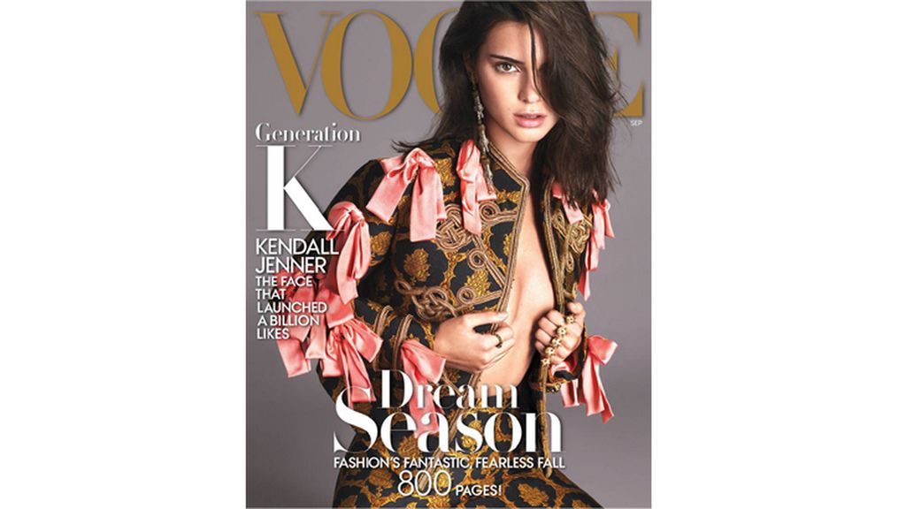 Kendall Jenner en la revista Vogue