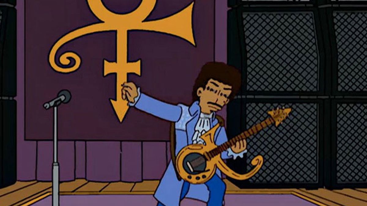 Prince en Los Simpsons
