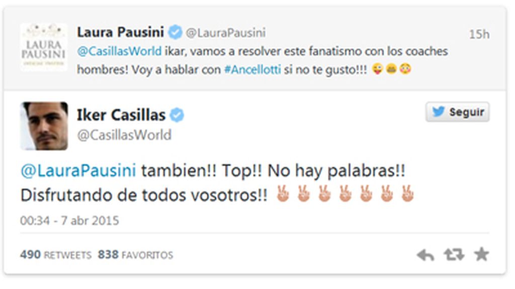 Tuit Iker Casillas