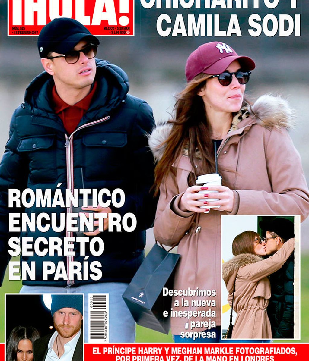 Chicharito y Camila Sodi, portada de la revista'¡Hola!'