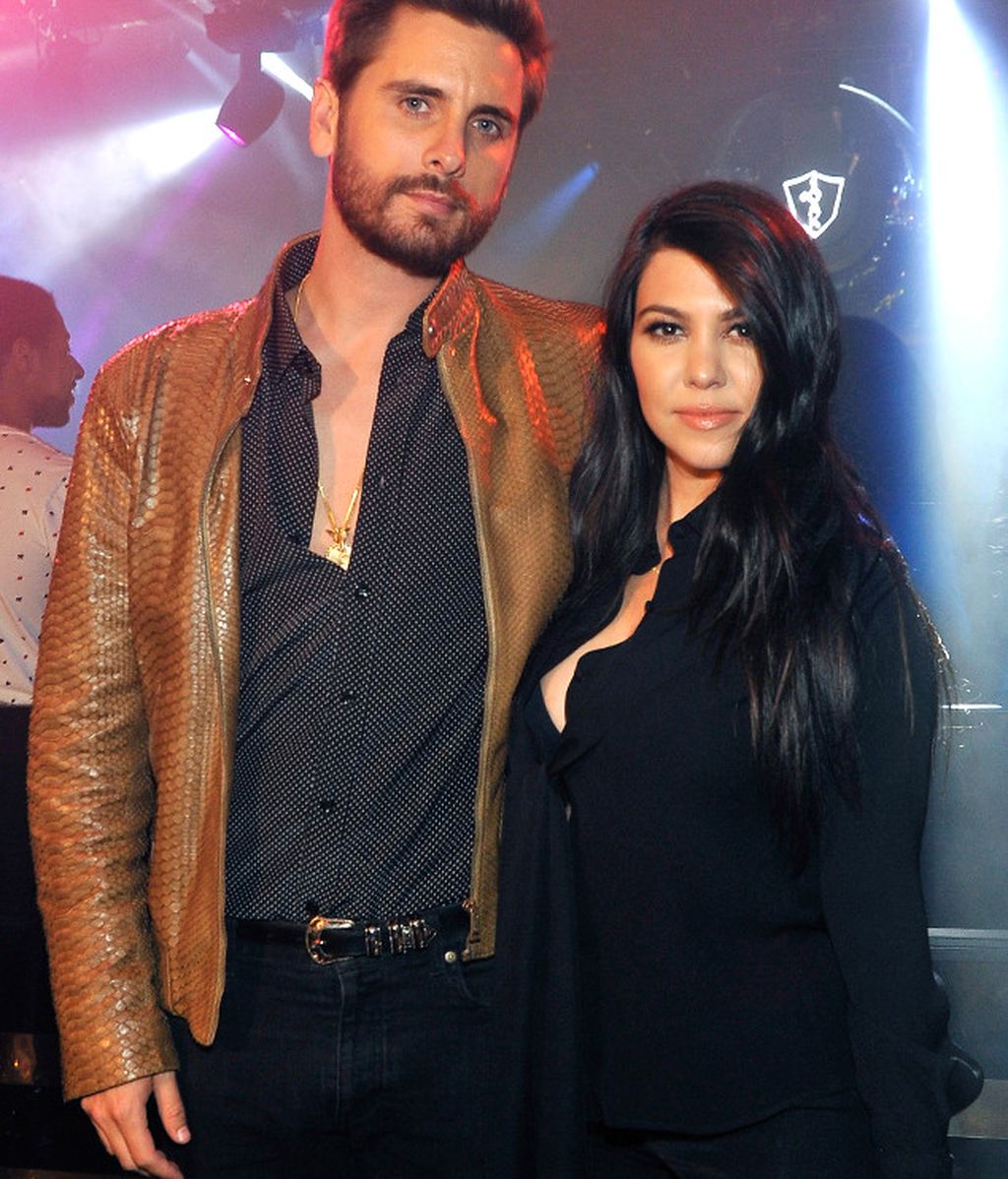 Kourtney Kardashian y Scott Disick