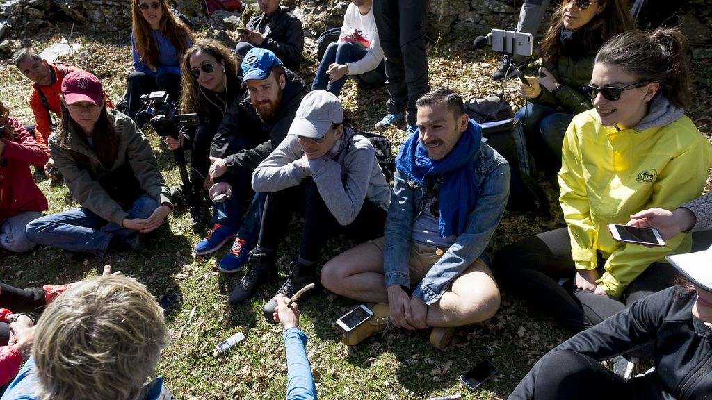 Periodistas de TV, famosos aventureros por un día con Jesús Calleja (8)