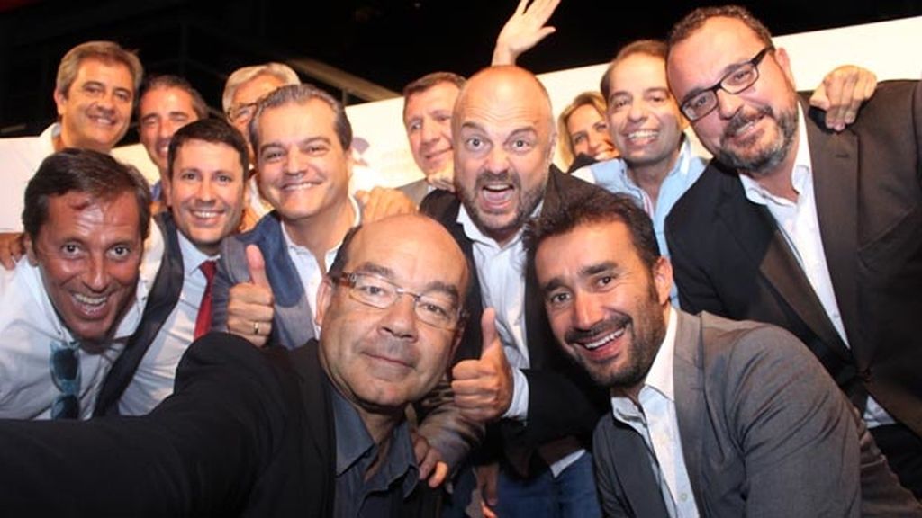 'Selfie' de la COPE en la presentación de la temporada 2014-2015