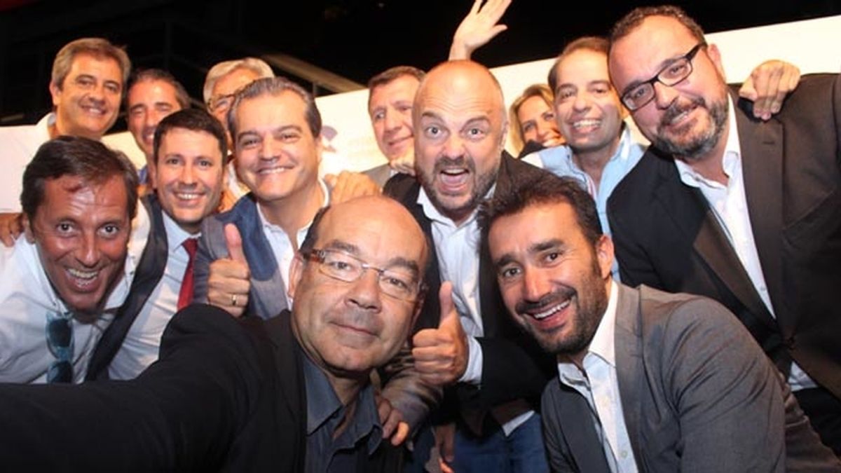 'Selfie' de la COPE en la presentación de la temporada 2014-2015