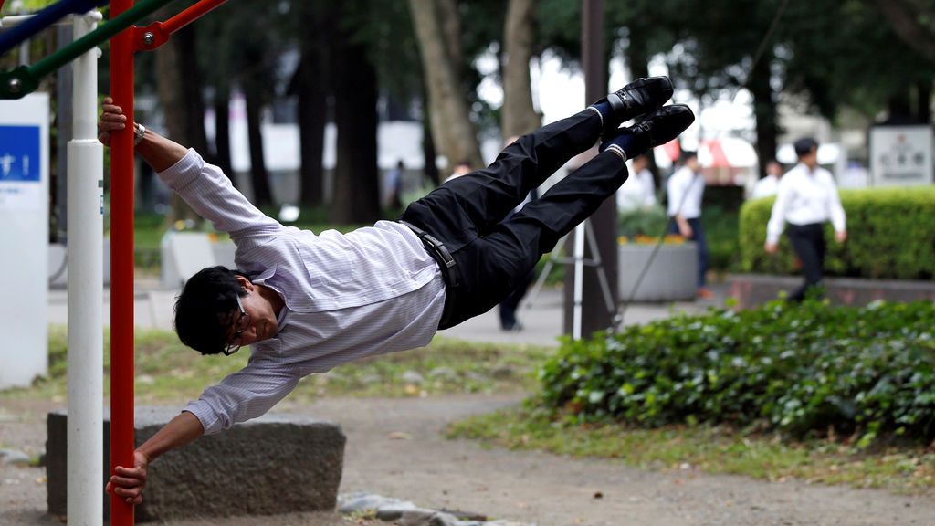 Cualquier momento es bueno para hacer ejercicio en Tokio
