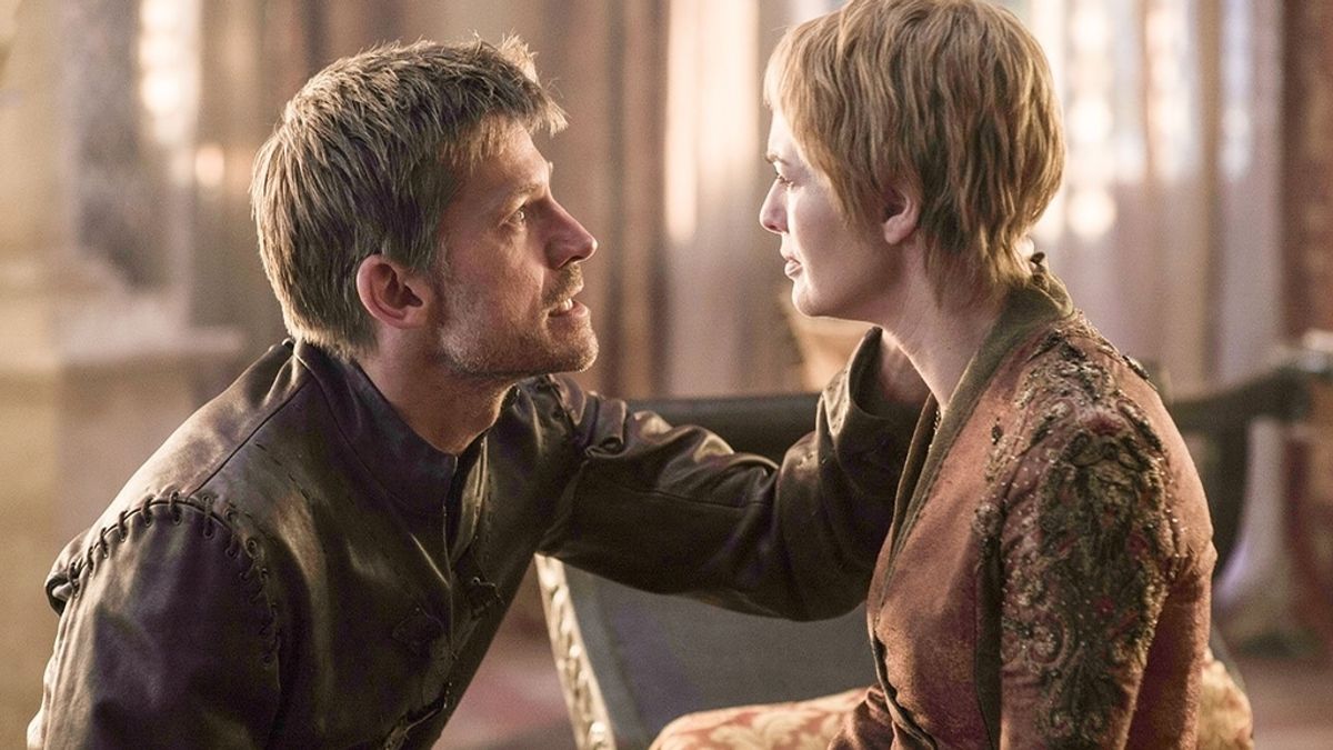 Nikolaj Coster-Waldau (Jaime Lannister) y Lena Headey (Cersei Lannister) en 'Juego de tronos'