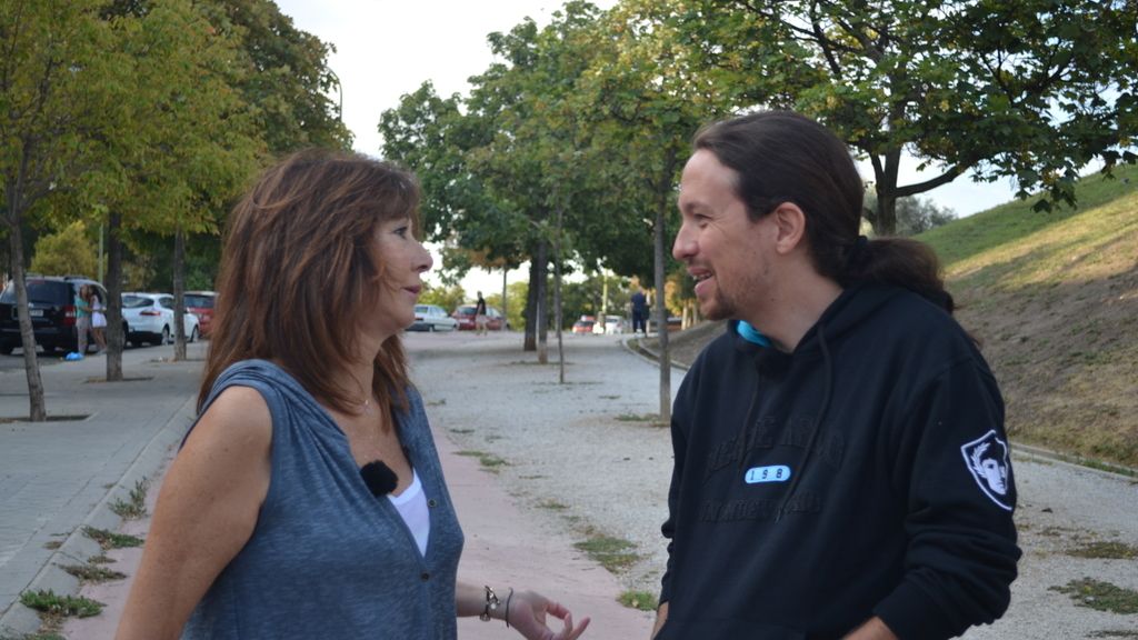 Ana Rosa y Pablo Iglesias