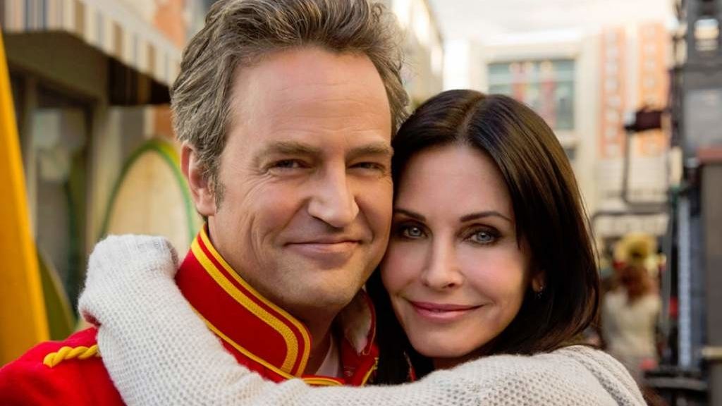 Courteney Cox y Mathew Perry