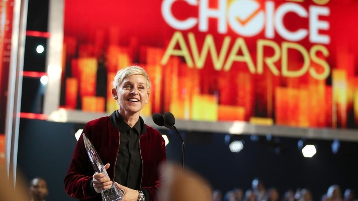 Ellen DeGeneres en los People Choice Awards 2017