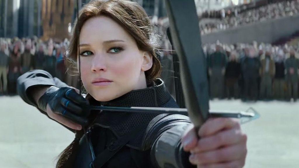 Jennifer Lawrence es Katniss Everdeen en 'Los juegos del hambre'