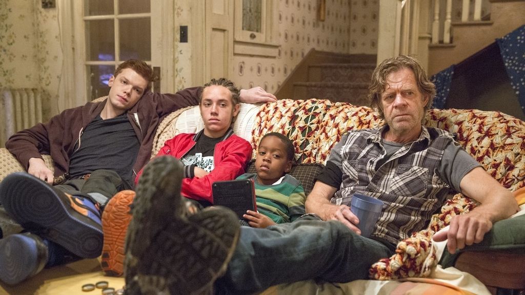 Posados de la sexta temporada de 'Shameless', serie emitida en FDF