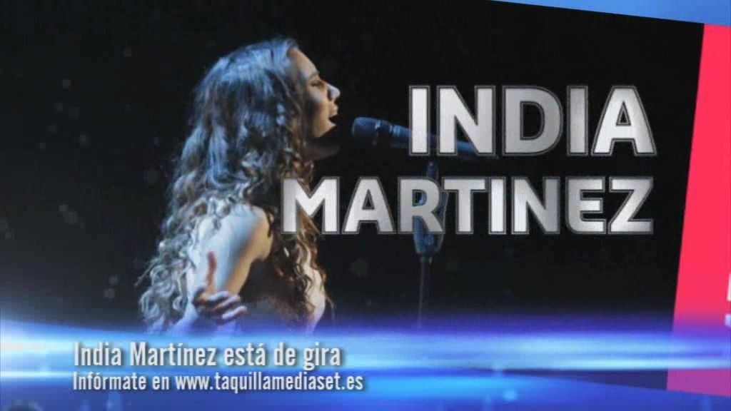 Taquilla Mediaset #34: El cierre de gira de India Martínez, en Taquilla Mediaset