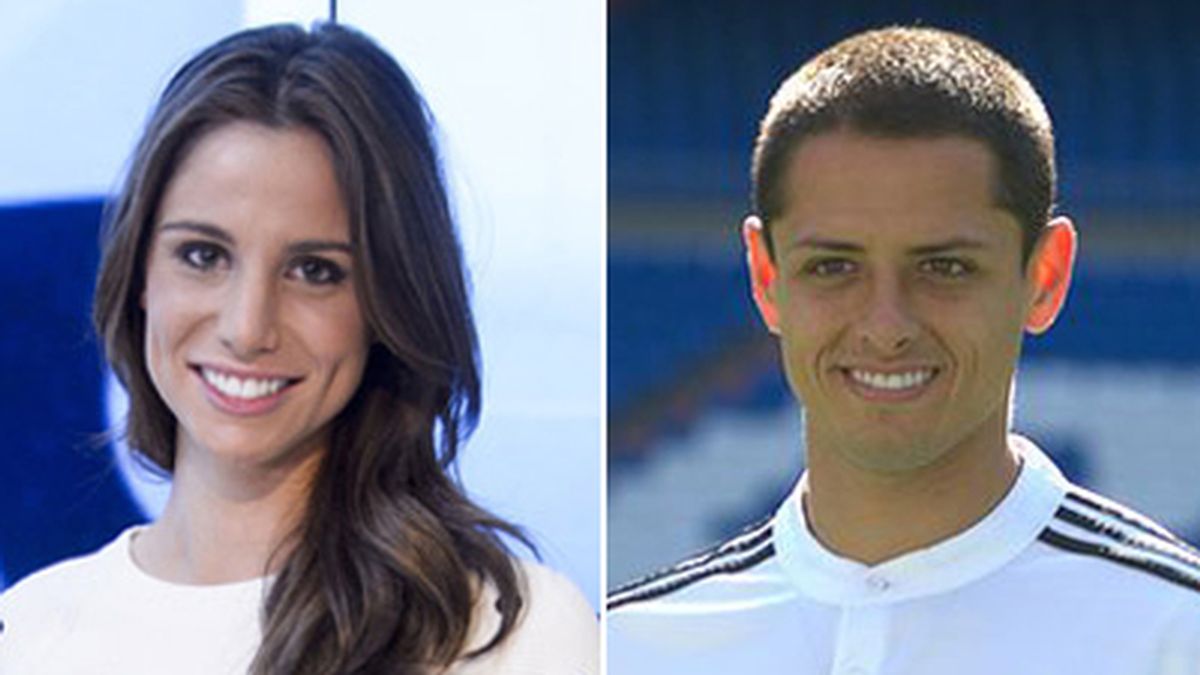 Chicharito y Lucía Villalón