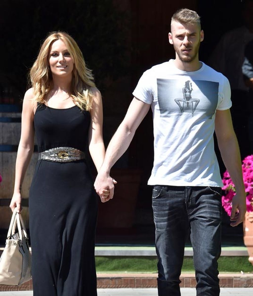 Edurne y David de Gea