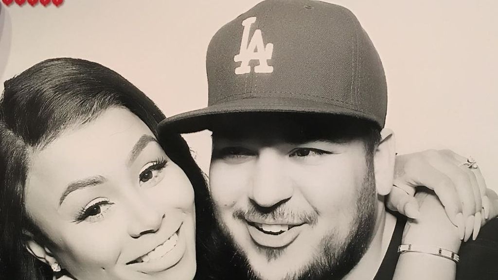 Blac Chyna y Rob Kardashian