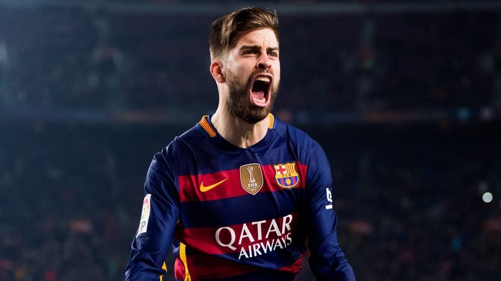 Gerard Piqué, jugador central del FC Barcelona, en 2017