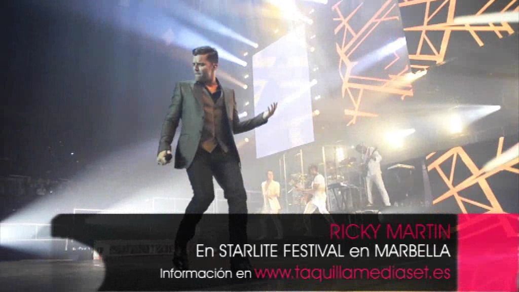 Ricky Martin confirma su asistencia al Starlite Festival