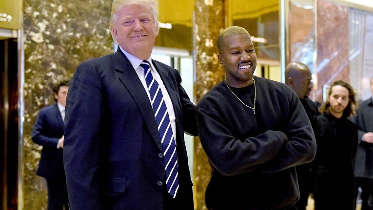 Reunión de Kanye West con Donald Trump en diciembre de 2016