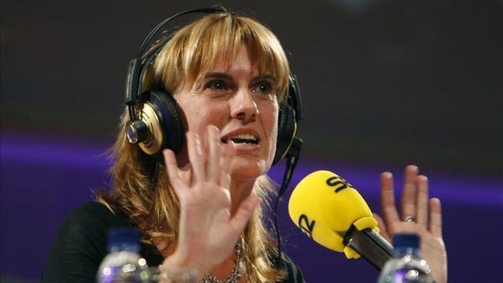 Gemma Nierga, presentadora de 'Hoy por hoy' en la cadena SER