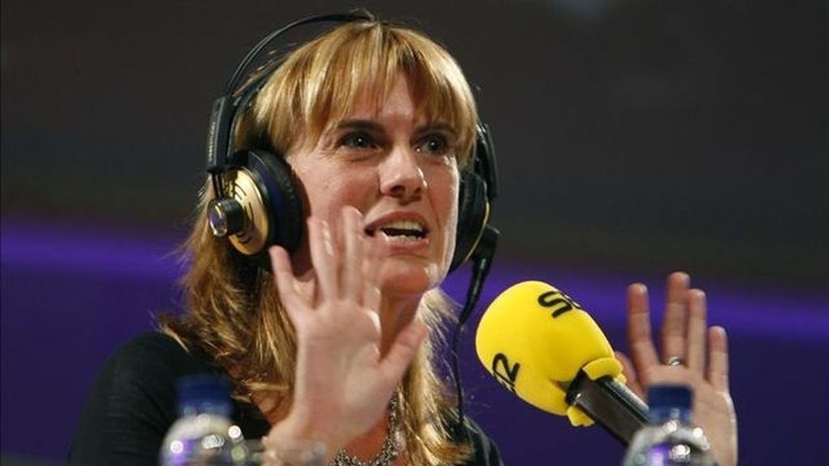 Gemma Nierga, presentadora de 'Hoy por hoy' en la cadena SER