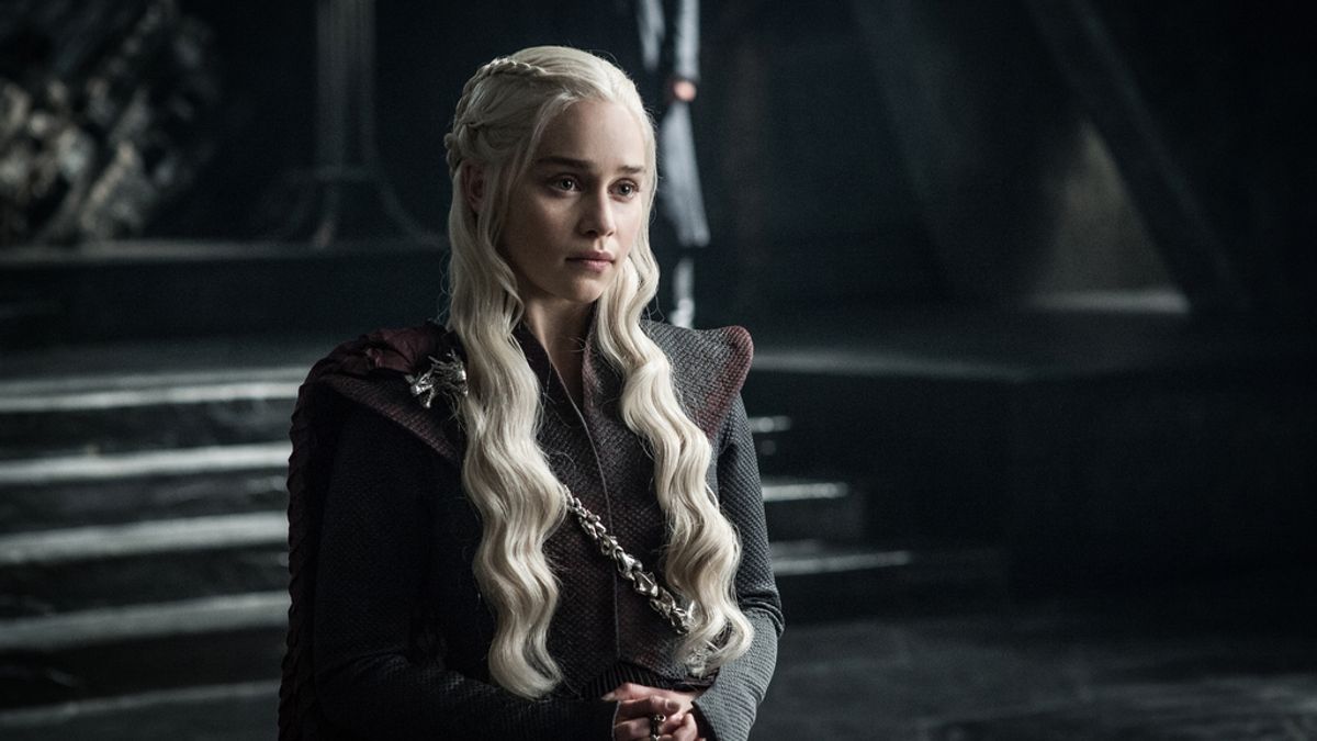 Emilia Clarke es Daenerys Targaryen en 'Juego de tronos'