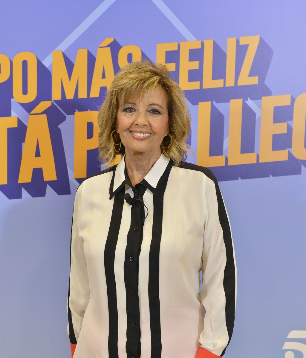 María Teresa Campos en la presentación de la octava temporada de '¡Qué tiempo tan feliz!'