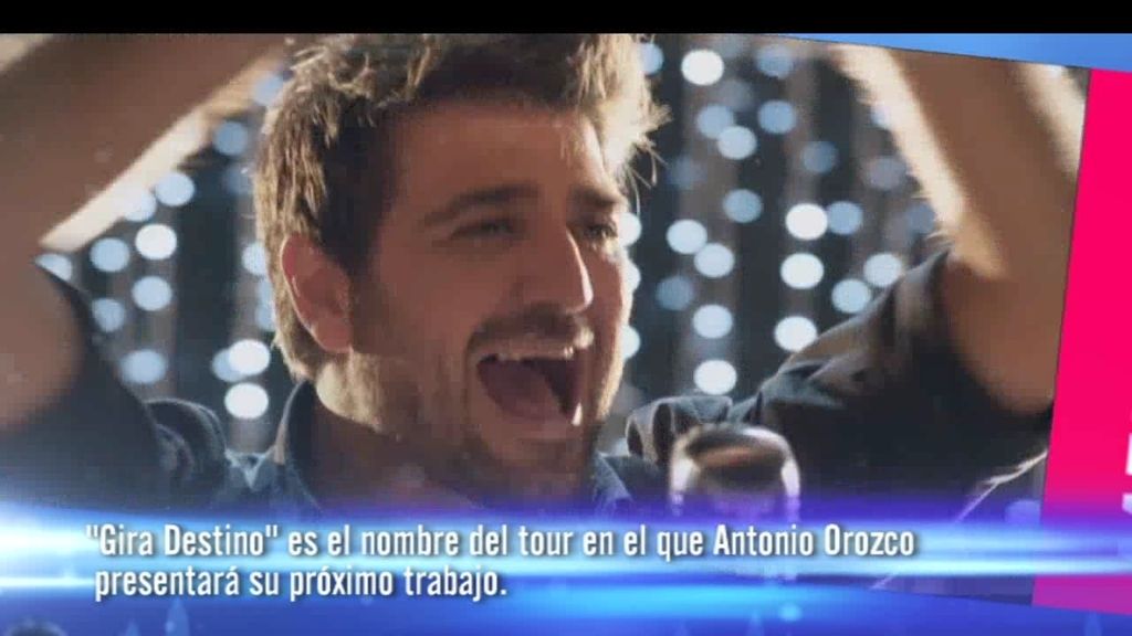 Taquilla Mediaset #95:  ¡No te pierdas el "Tour Destino", la gira de presentación del último trabajo de Antonio Orozco!