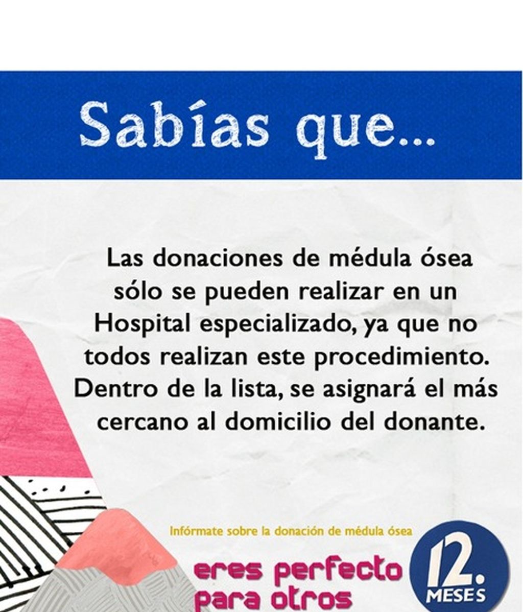 El REDMO, la donación, el trasplante... Infórmate.