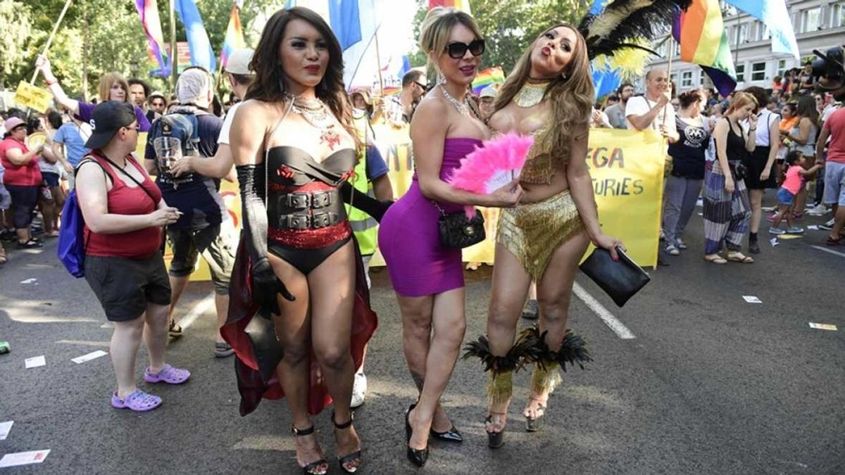 Desfile del Orgullo Gay en Madrid en 2016