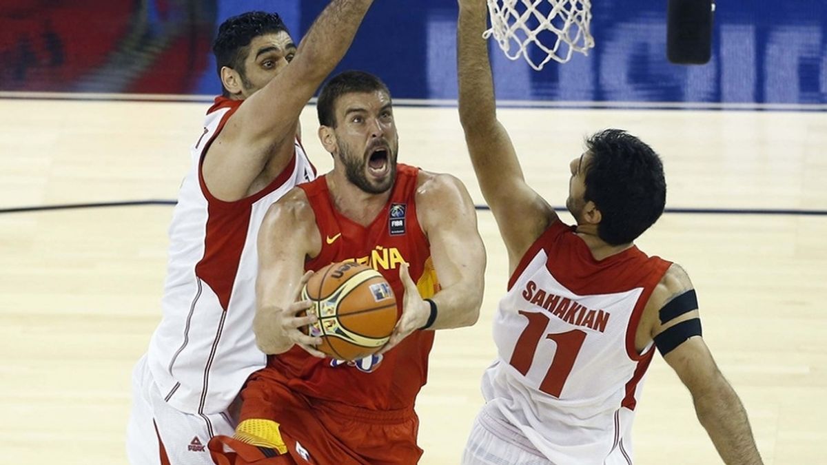 Mundial Baloncesto, Irán-España